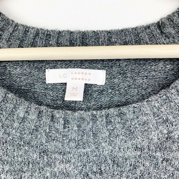 LC Lauren Conrad Womens Sweater Sequin Penguin M - Picture 10 of 10